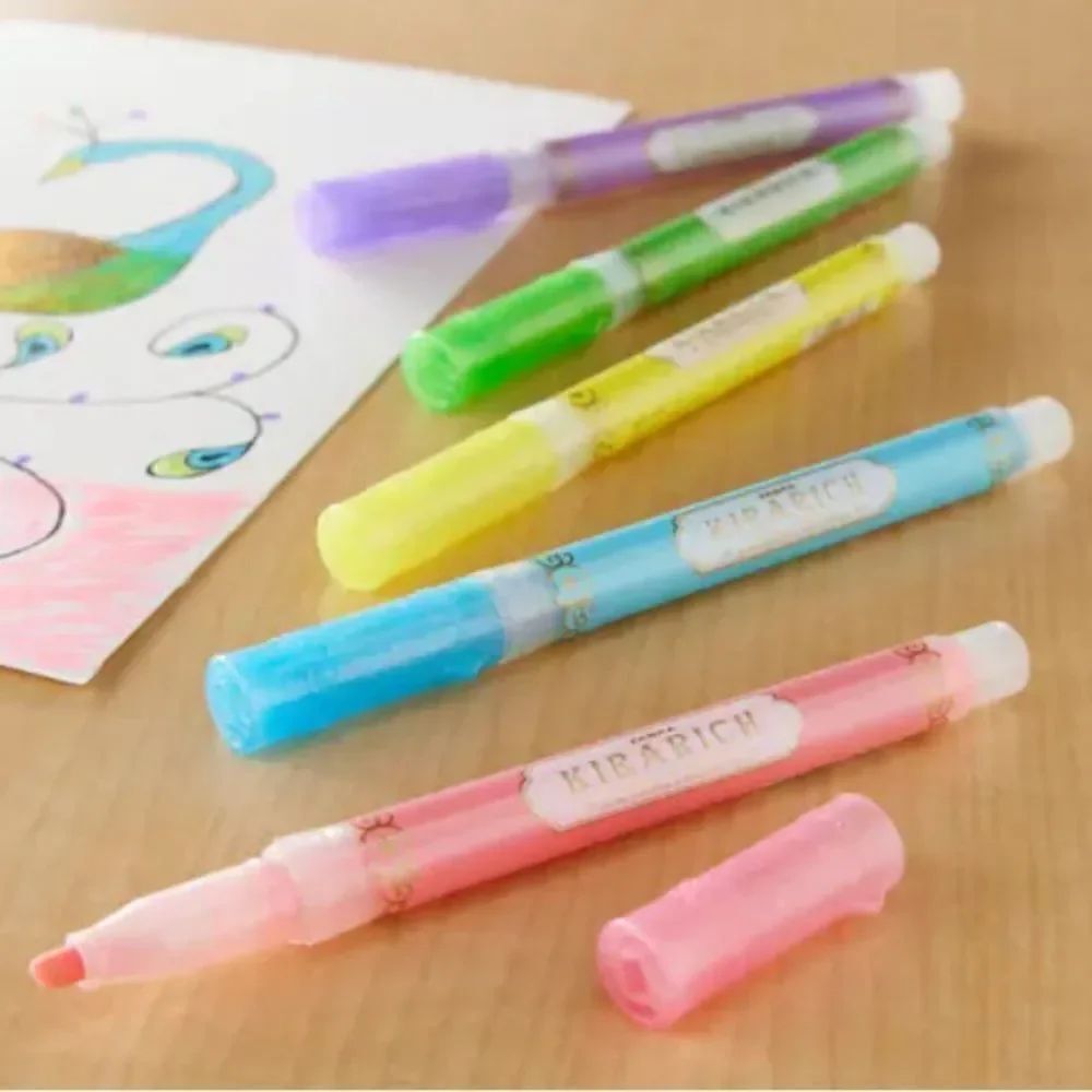 Bundle of pen markers for journaling